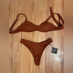 NEW push-up style bikini with tags